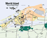 Merrit Island Map