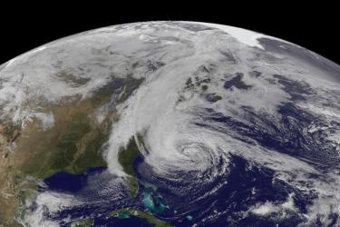 GOES View of Hurricane Sandy. Image Credit: NASA 