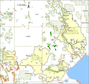 Dry Prairie Map