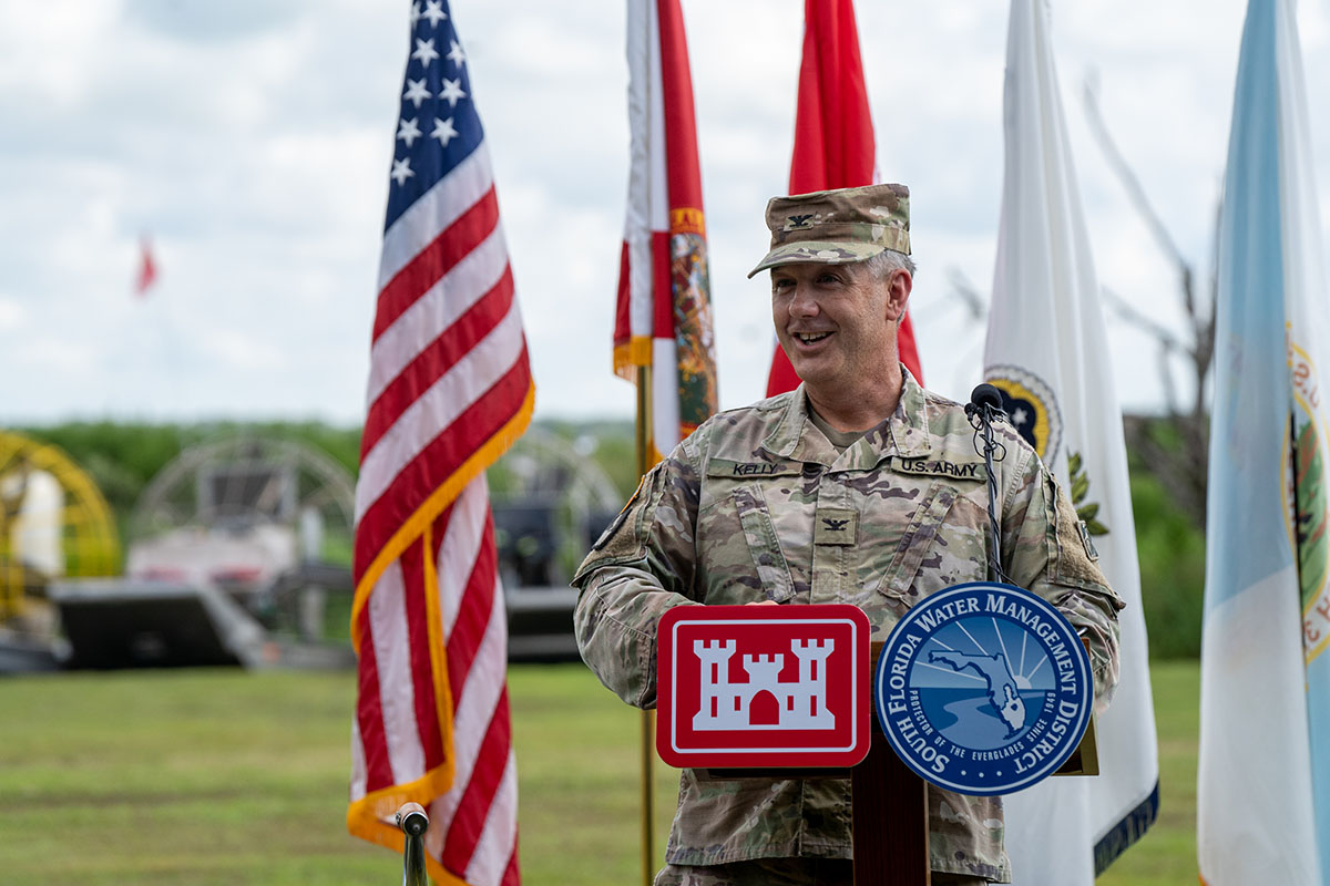 Colonel Andrew Kelly, U.S. Army Corps of Engineers