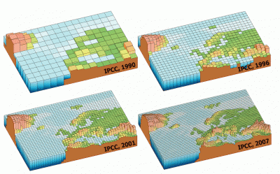 Increasing Resolution of Global Climate Models