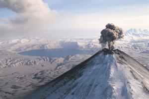 Karymsky Volcano in Russia