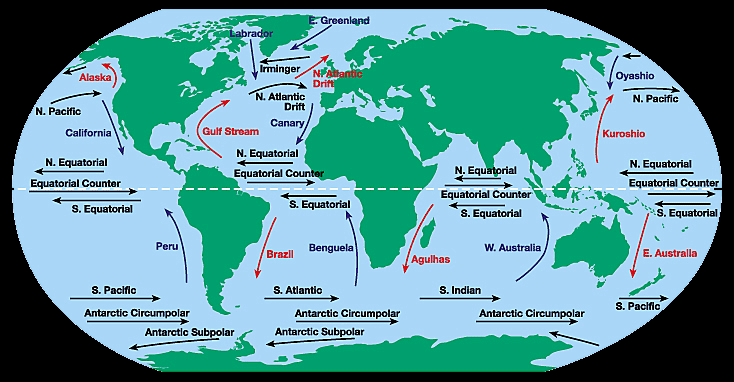 Nasa Ocean Current Map