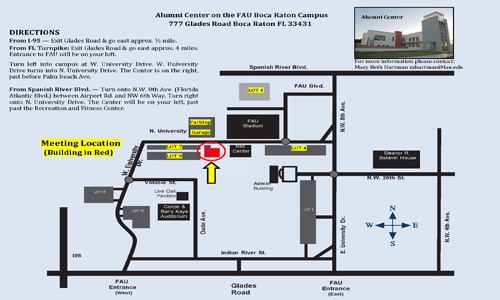 Alumni Center Map