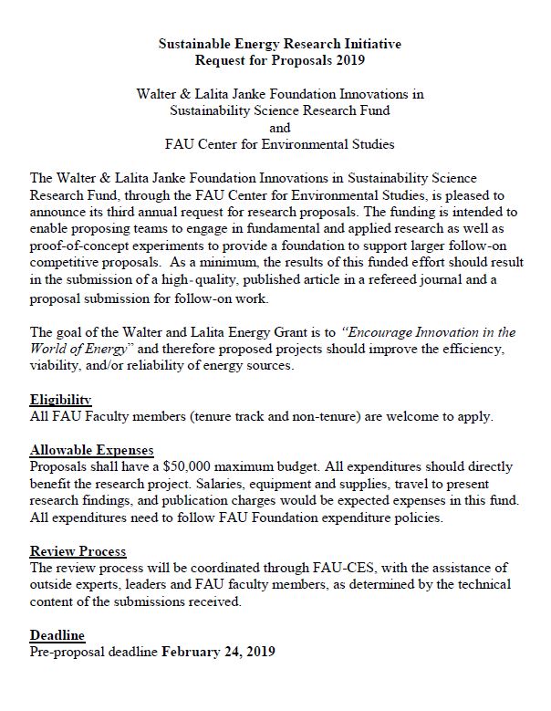 Download the RFP for 2019